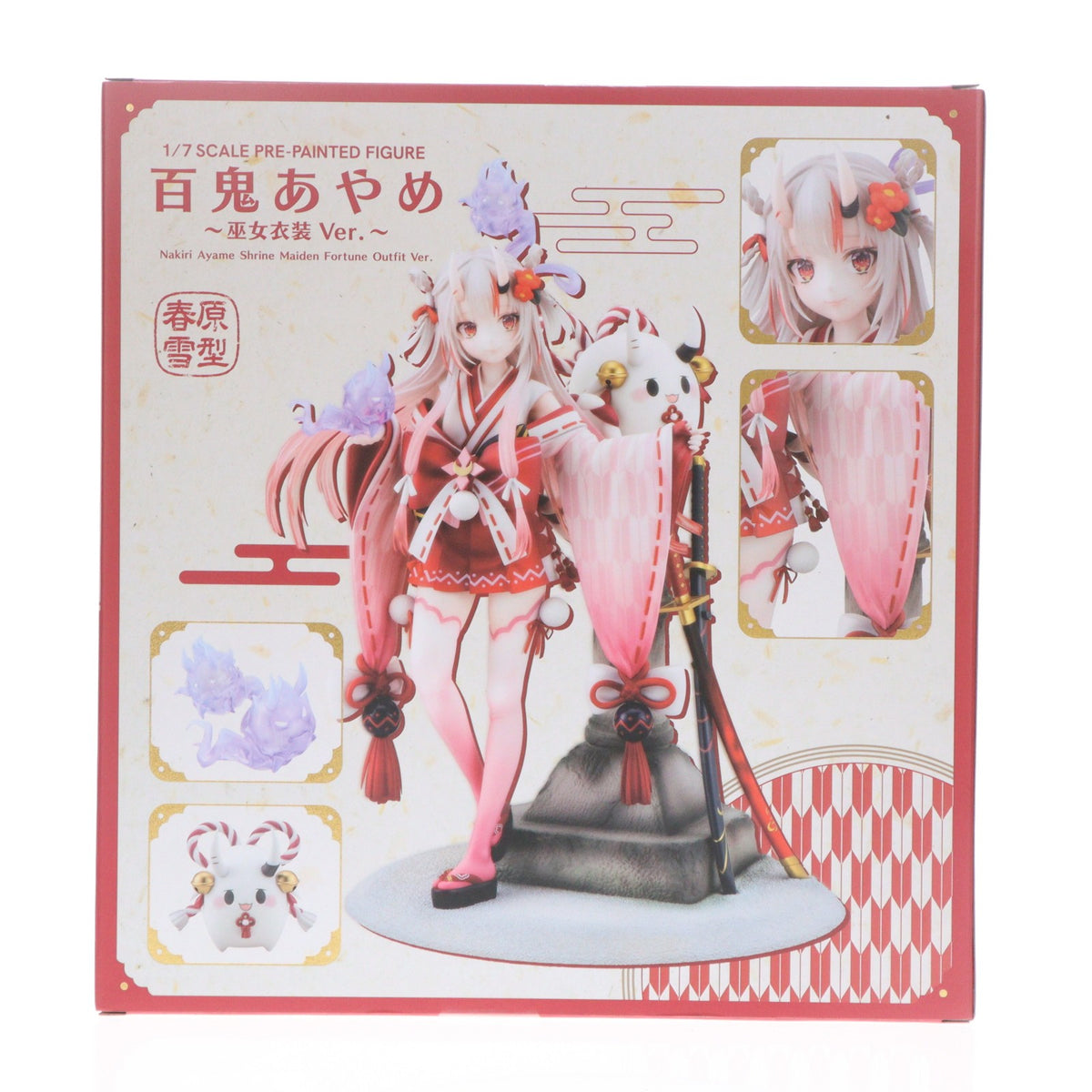 【中古即納】[FIG] コトブキヤショップ限定特典付属 百鬼あやめ～巫女衣装Ver.～(なきりあやめ) ホロライブプロダクション 1/7 完成品 フィギュア(PV216) コトブキヤ(20260916)