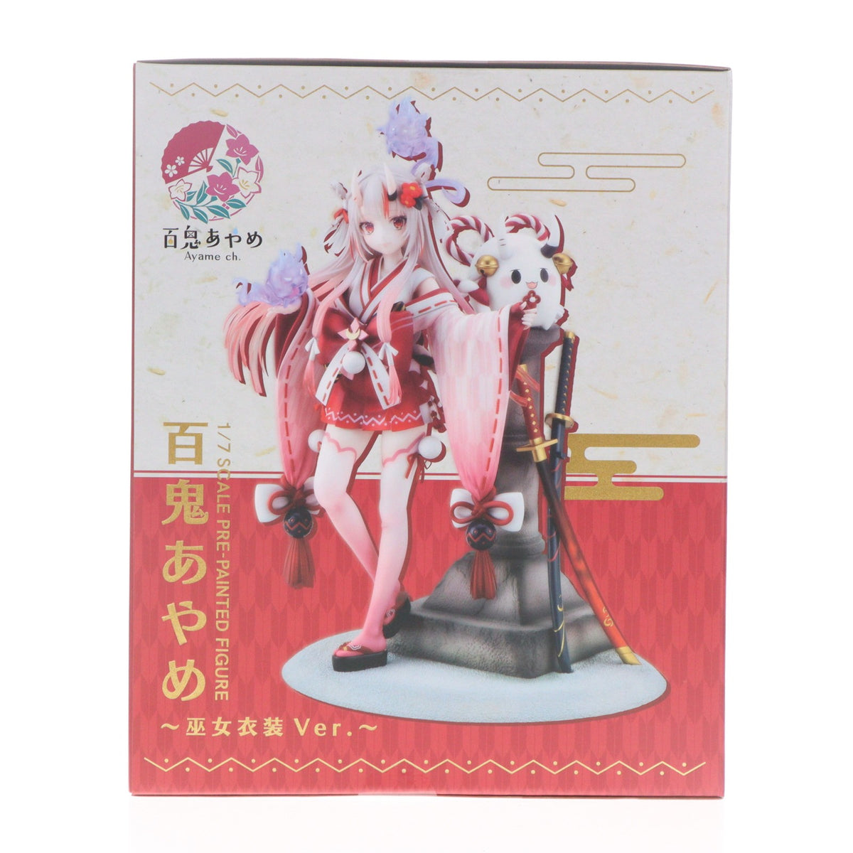 【中古即納】[FIG] コトブキヤショップ限定特典付属 百鬼あやめ～巫女衣装Ver.～(なきりあやめ) ホロライブプロダクション 1/7 完成品 フィギュア(PV216) コトブキヤ(20260916)