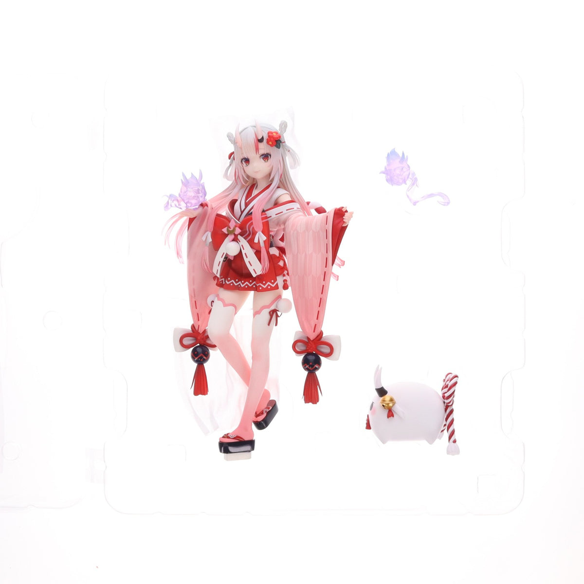 【中古即納】[FIG] コトブキヤショップ限定特典付属 百鬼あやめ～巫女衣装Ver.～(なきりあやめ) ホロライブプロダクション 1/7 完成品 フィギュア(PV216) コトブキヤ(20260916)