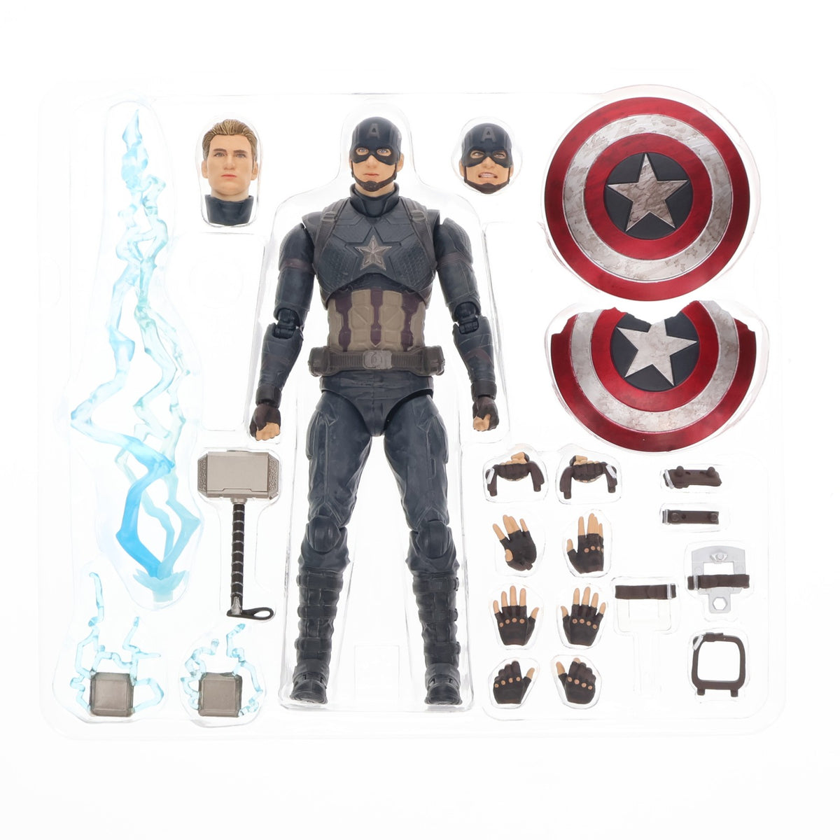 【中古即納】[FIG] S.H.Figuarts(フィギュアーツ) キャプテン・アメリカ -FINAL BATTLE EDITION- アベンジャーズ/エンドゲーム 完成品 可動フィギュア バンダイスピリッツ(20200530)