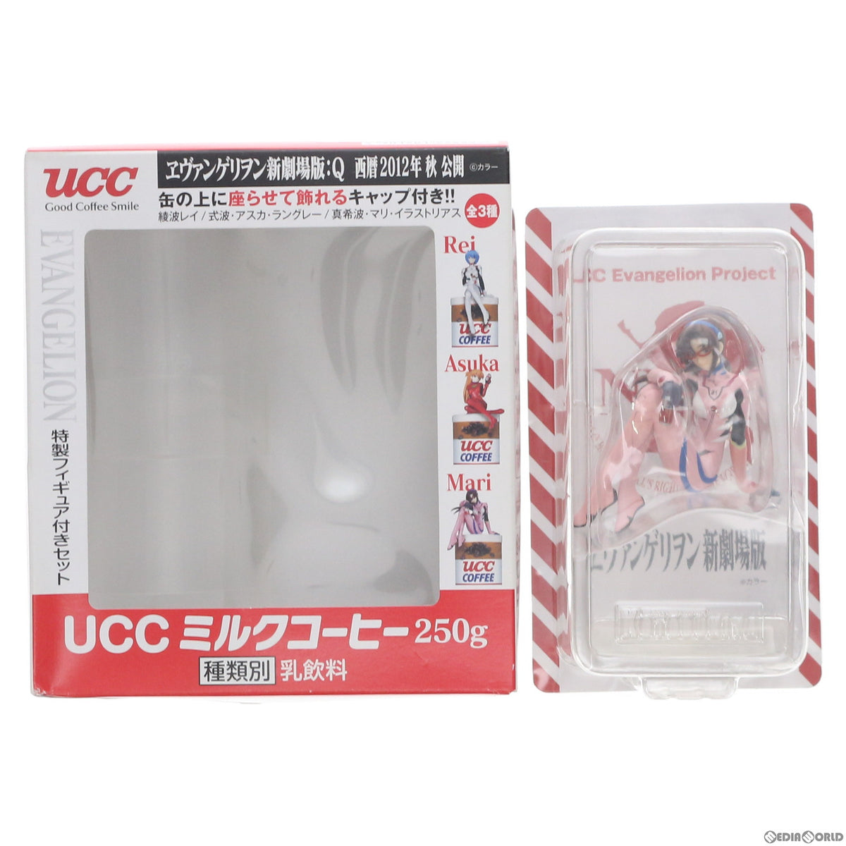 【中古即納】[FIG] (フィギュア単品) 真希波・マリ・イラストリアス ヱヴァンゲリヲン新劇場版:Q UCCミルクコーヒー 特製フィギュア付きセット UCC Evangelion Project 完成品 UCC(20111213)