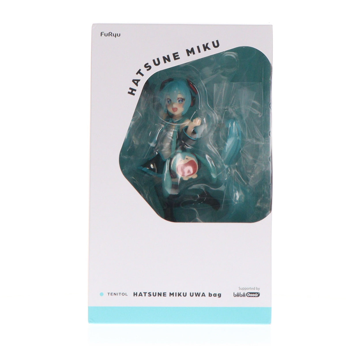 【中古即納】[FIG] FURYU HOBBY MALL限定 TENITOL 初音ミク UWA ふわふわ可愛い笑顔バッグ キャラクター・ボーカル・シリーズ 01 初音ミク 完成品 フィギュア(AMU-TNL0121) フリュー(20250731)