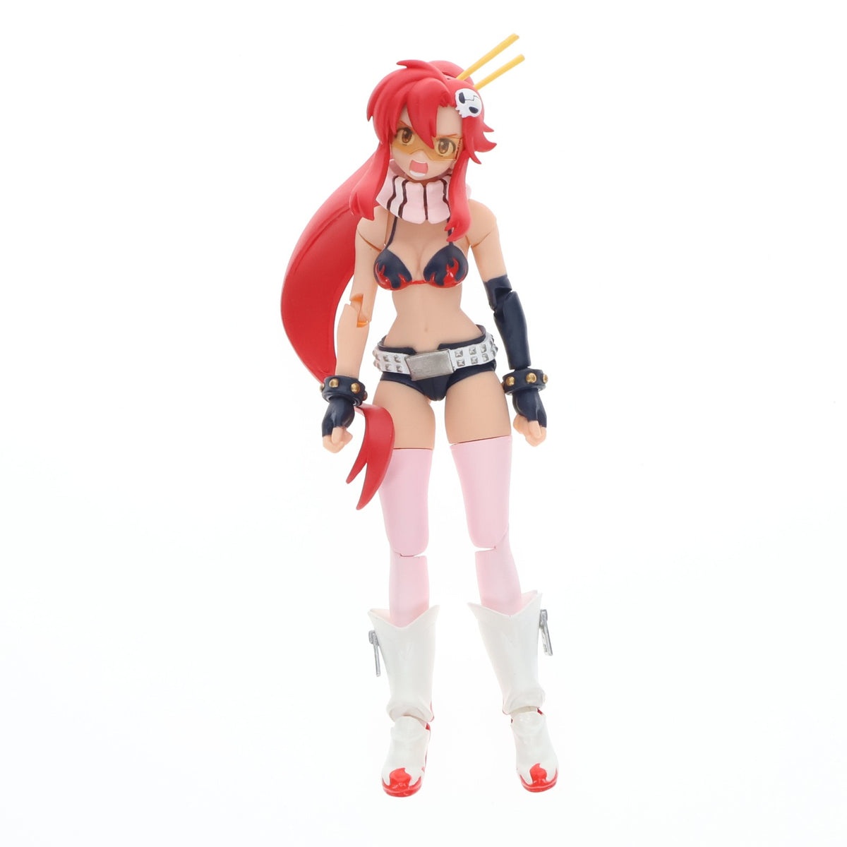 【中古即納】[FIG] フロイラインリボルテック No.010 ヨーコ 天元突破グレンラガン 1/10 完成品 可動フィギュア 海洋堂(20081001)
