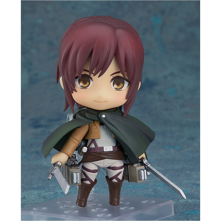 【中古即納】[FIG] GOODSMILE ONLINE SHOP限定 ねんどろいど 1384 サシャ・ブラウス 進撃の巨人 可動フィギュア グッドスマイルカンパニー(20230731)
