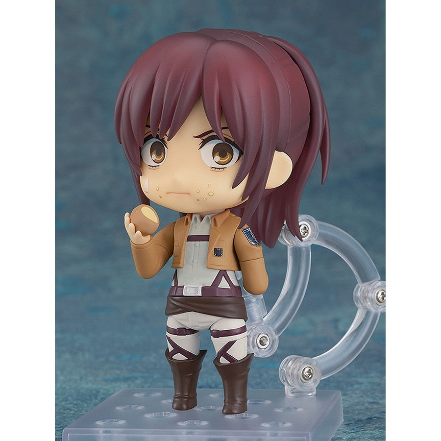 【中古即納】[FIG] GOODSMILE ONLINE SHOP限定 ねんどろいど 1384 サシャ・ブラウス 進撃の巨人 可動フィギュア グッドスマイルカンパニー(20230731)