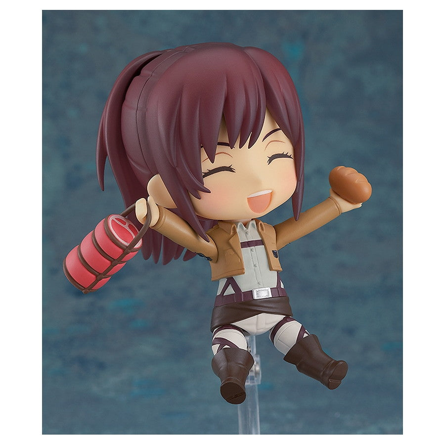 【中古即納】[FIG] GOODSMILE ONLINE SHOP限定 ねんどろいど 1384 サシャ・ブラウス 進撃の巨人 可動フィギュア グッドスマイルカンパニー(20230731)