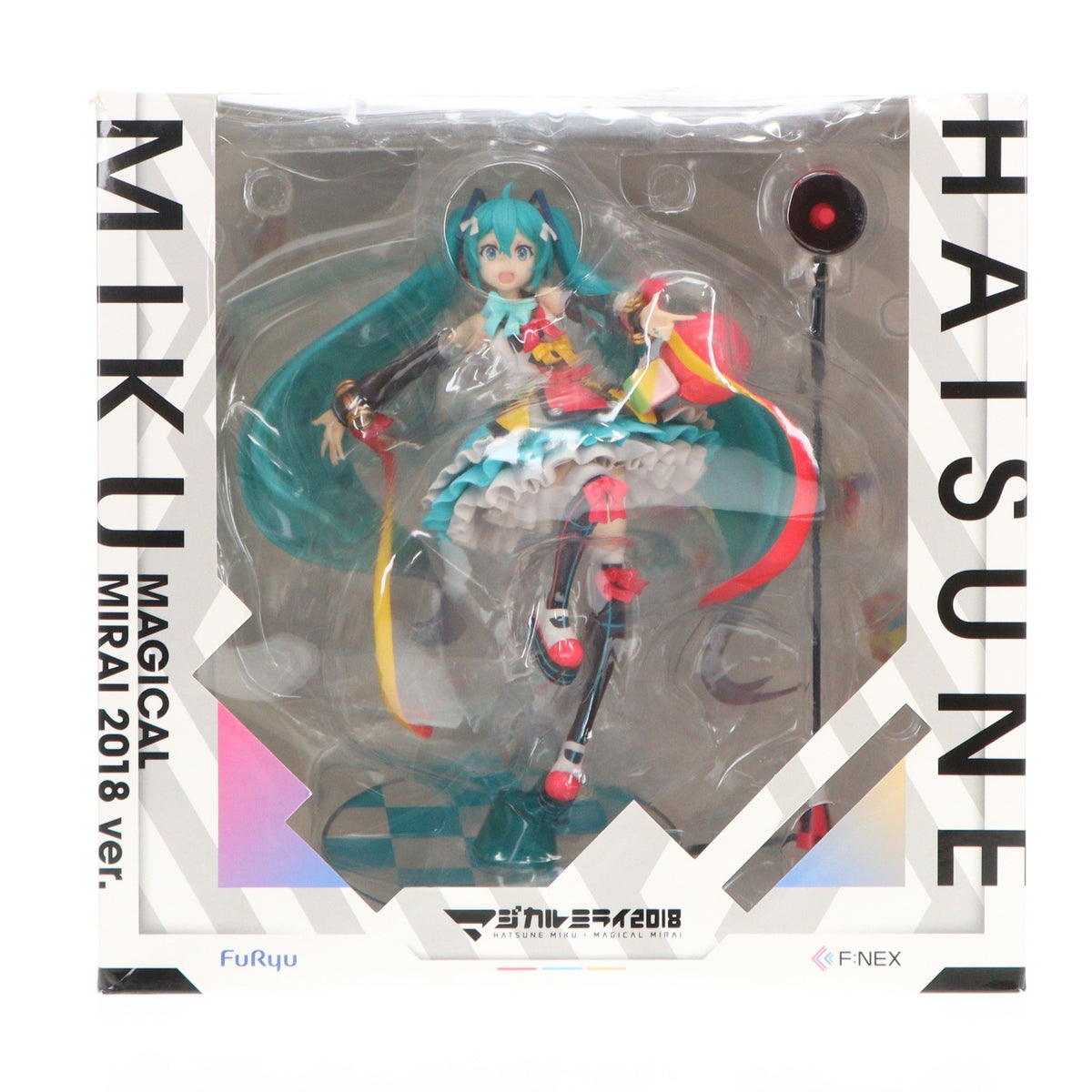 【中古即納】[FIG] F:NEX限定 初音ミク「マジカルミライ 2018」Ver. キャラクター・ボーカル・シリーズ01 初音ミク 1/7 完成品 フィギュア(AMU-FNX112) フリュー(20190808)