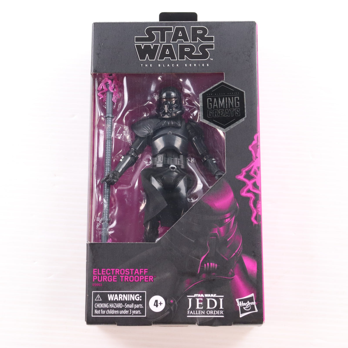 【中古即納】[FIG] ゲームストップ限定 スター・ウォーズ ブラックシリーズ パージ・トルーパー(エレクトロスタッフ) STAR WARS ジェダイ:フォールン・オーダー 完成品 6インチ アクションフィギュア ハズブロ(19991231)