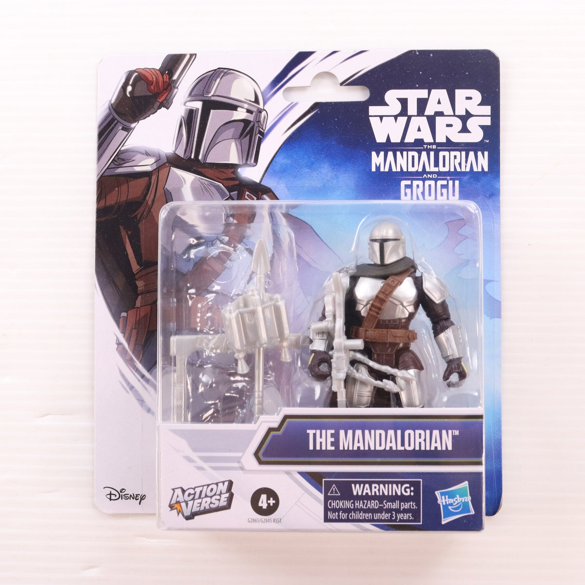 【中古即納】[FIG] アクションバース マンダロリアン STAR WARS(スター・ウォーズ)/マンダロリアン・アンド・グローグー 完成品 可動フィギュア(G2865) ハズブロ(20260323)