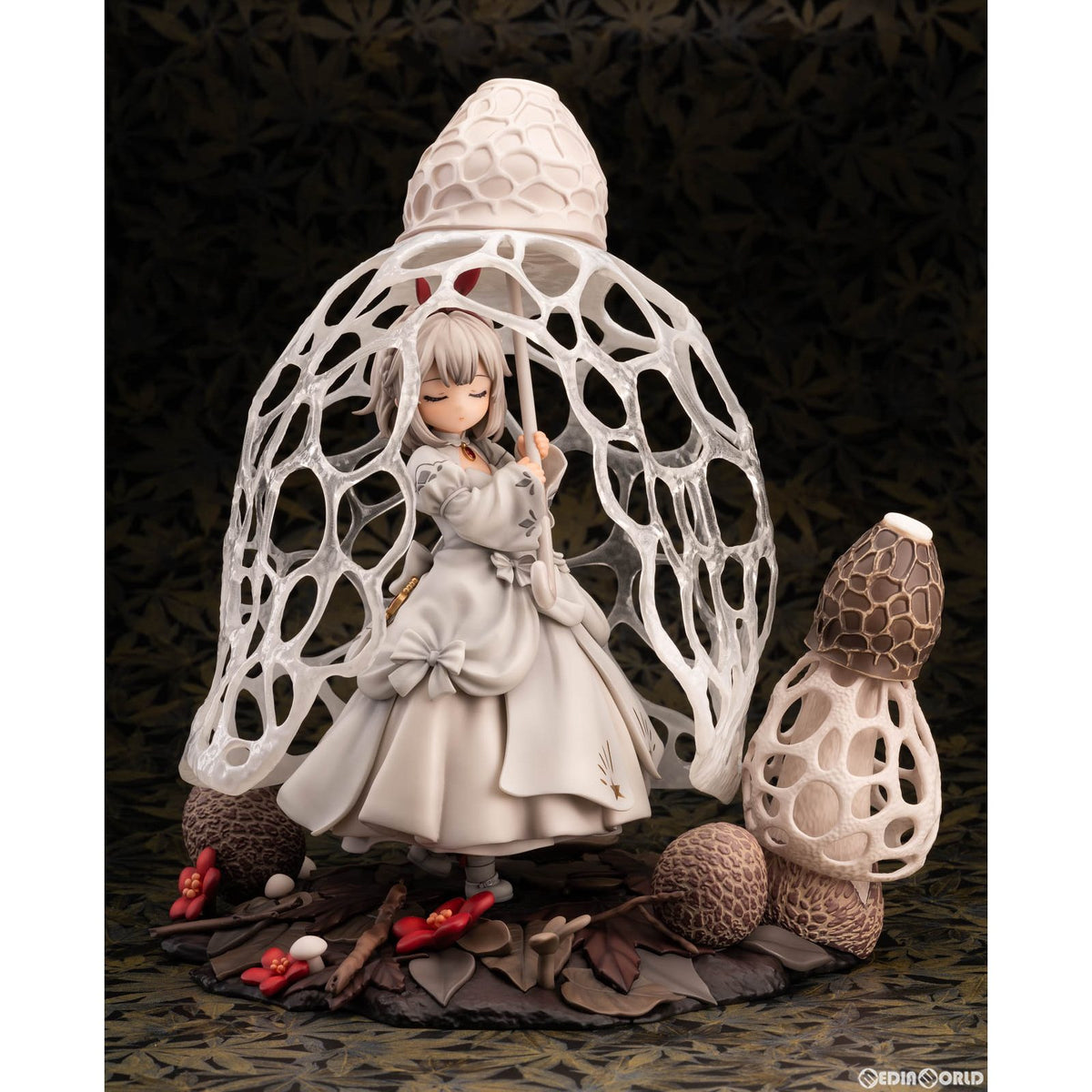 【中古即納】[FIG] マッシュルームガールズシリーズ No.2 キヌガサタケ 1/1 完成品 フィギュア Reverse Studio(リバーススタジオ)(20231217)