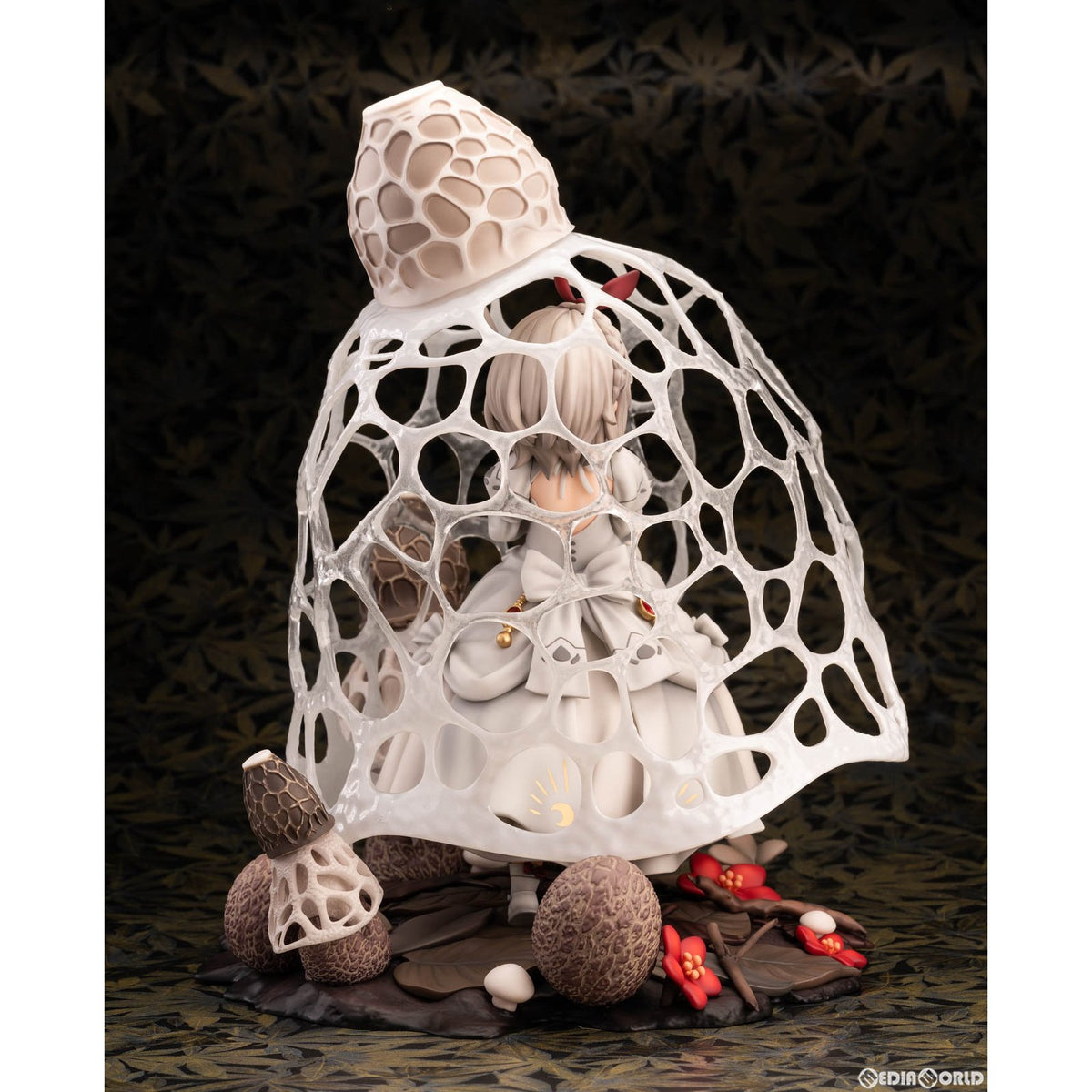 【中古即納】[FIG] マッシュルームガールズシリーズ No.2 キヌガサタケ 1/1 完成品 フィギュア Reverse Studio(リバーススタジオ)(20231217)