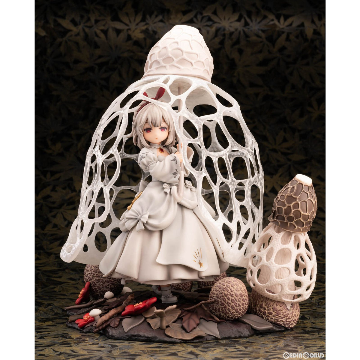 【中古即納】[FIG] マッシュルームガールズシリーズ No.2 キヌガサタケ 1/1 完成品 フィギュア Reverse Studio(リバーススタジオ)(20231217)