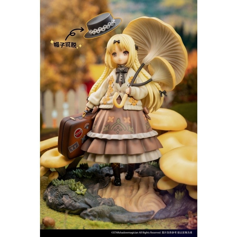 【中古即納】[FIG] ステッカー、A5クリアファイル付属 マッシュルームガールズシリーズ No.3 タモギタケ 1/1 完成品 フィギュア Reverse Studio(リバーススタジオ)(20260418)
