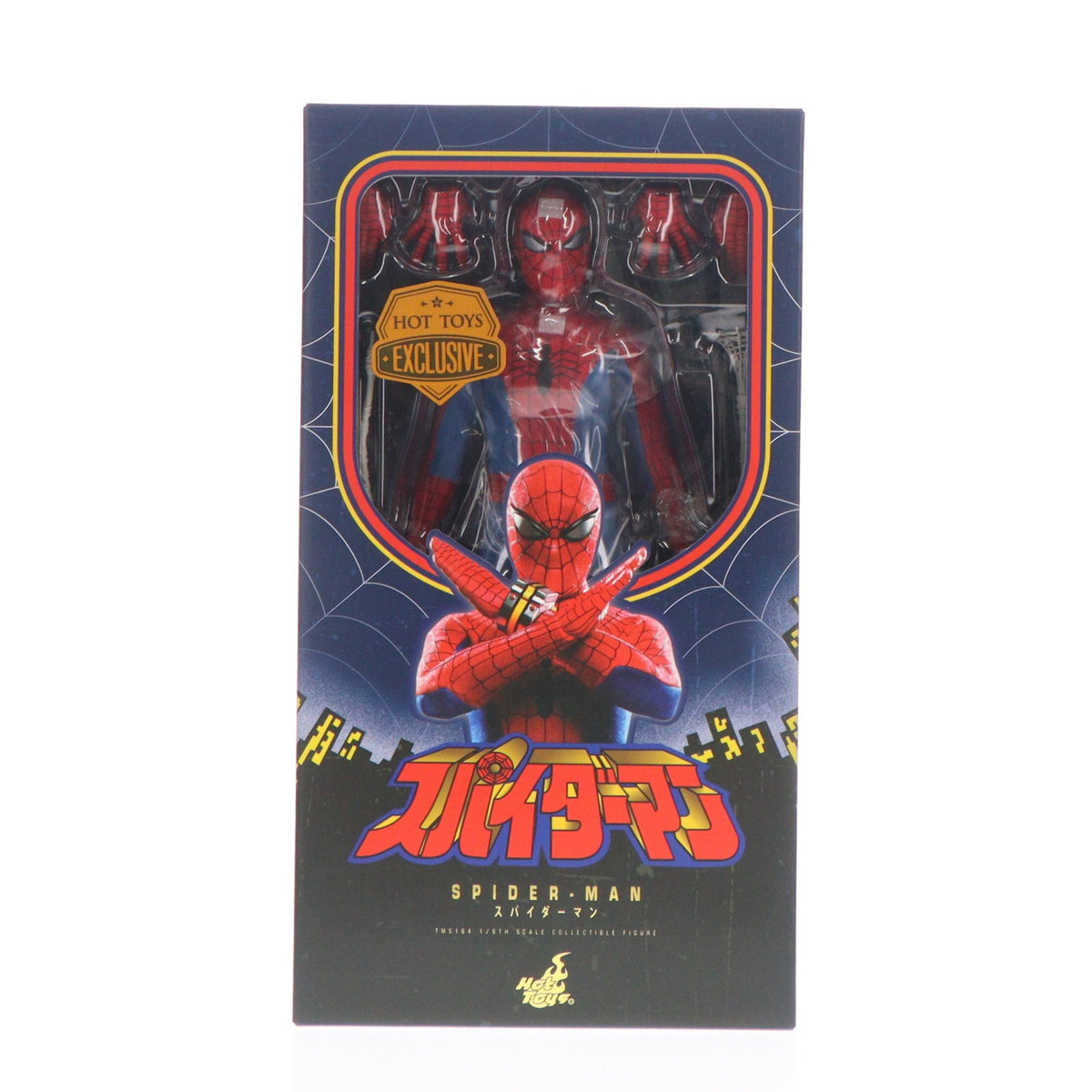 【中古即納】[FIG] トイサピエンス限定 テレビ・マスターピース スパイダーマン スパイダーマン(日本版テレビシリーズ) 1/6 完成品 可動フィギュア(TM#164) ホットトイズ(20251121)