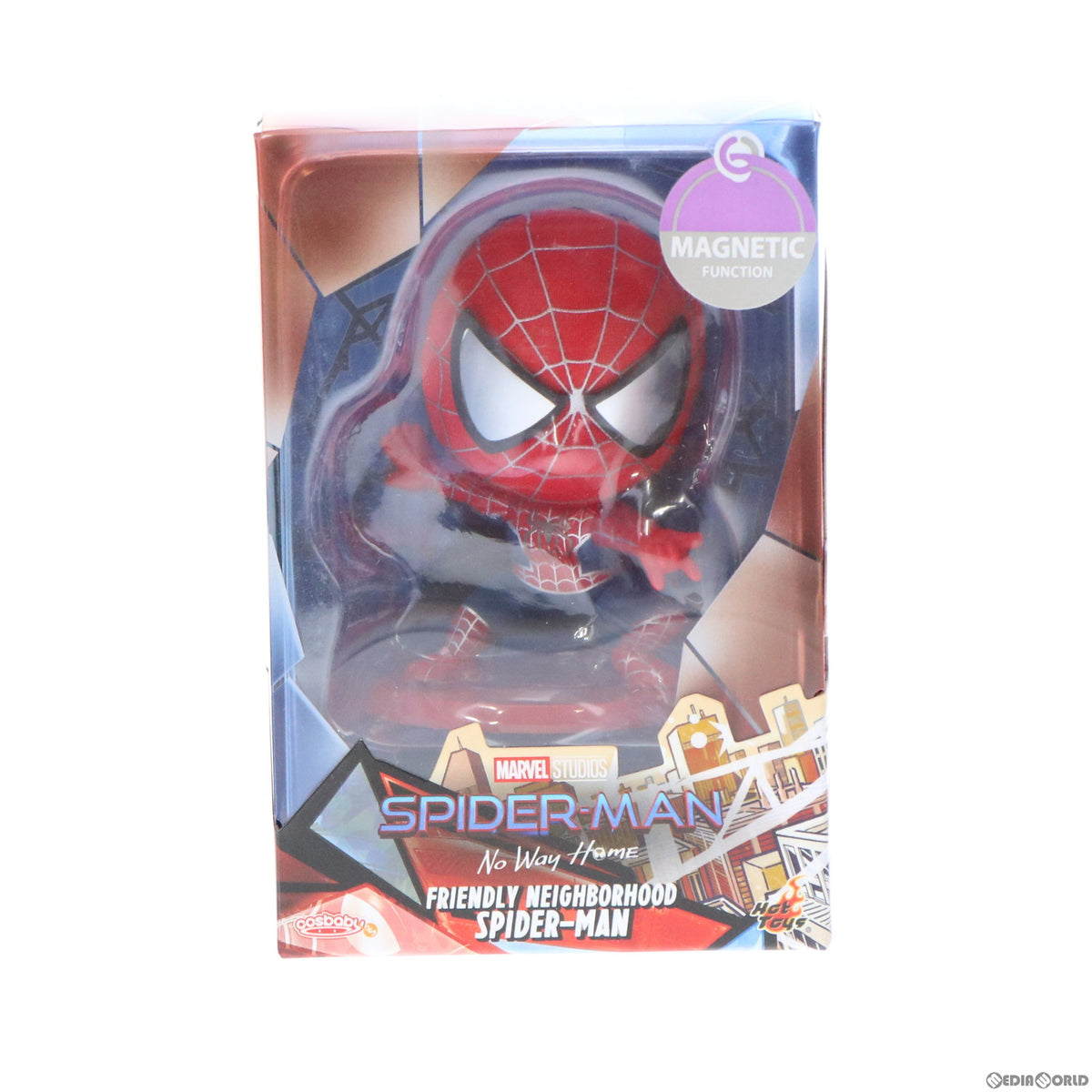 【中古即納】[FIG] コスベイビー サイズS フレンドリー・ネイバーフッド・スパイダーマン スパイダーマン:ノー・ウェイ・ホーム 完成品 フィギュア(COS#957) ホットトイズ(20220608)