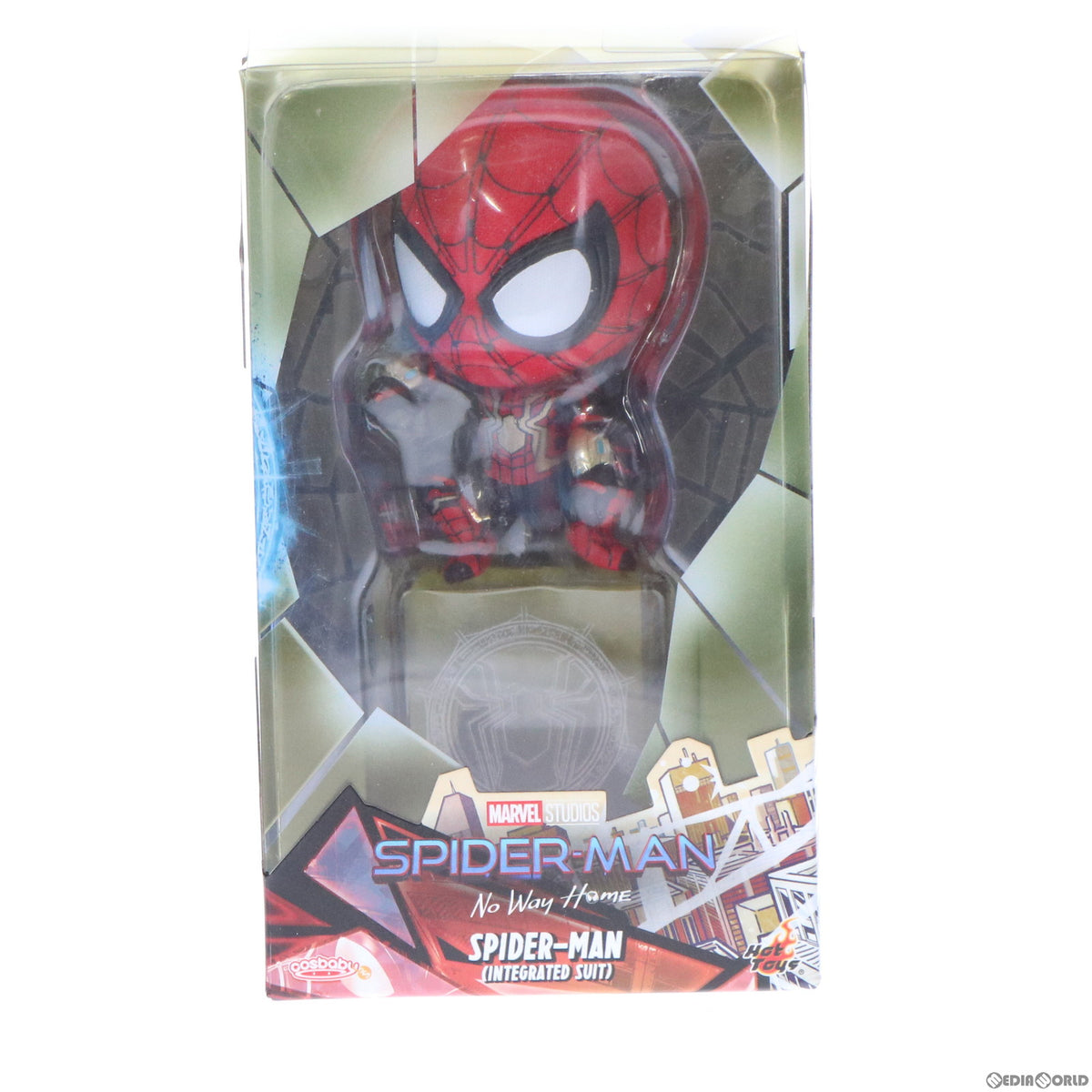 【中古即納】[FIG] コスベイビー サイズS スパイダーマン(インテグレーテッドスーツ) スパイダーマン:ノー・ウェイ・ホーム 完成品 フィギュア(COSB918) ホットトイズ(20211231)