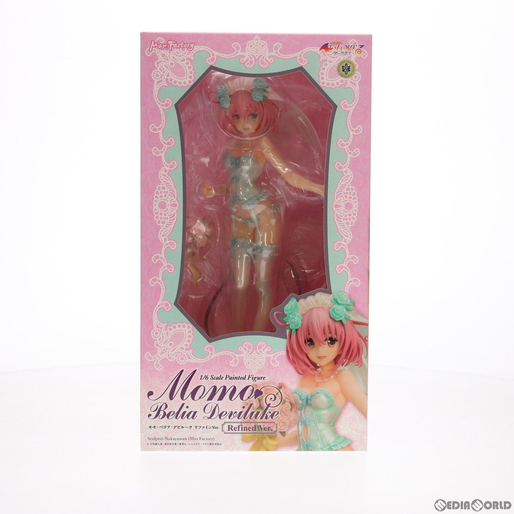 【中古即納】[FIG] モモ・ベリア・デビルーク リファインVer. To LOVEる-とらぶる- ダークネス 1/6 完成品 フィギュア GOODSMILE ONLINE SHOP&Amazon.co.jp&あみあみ限定 マックスファクトリー/グッドスマイルカンパニー(20201231)