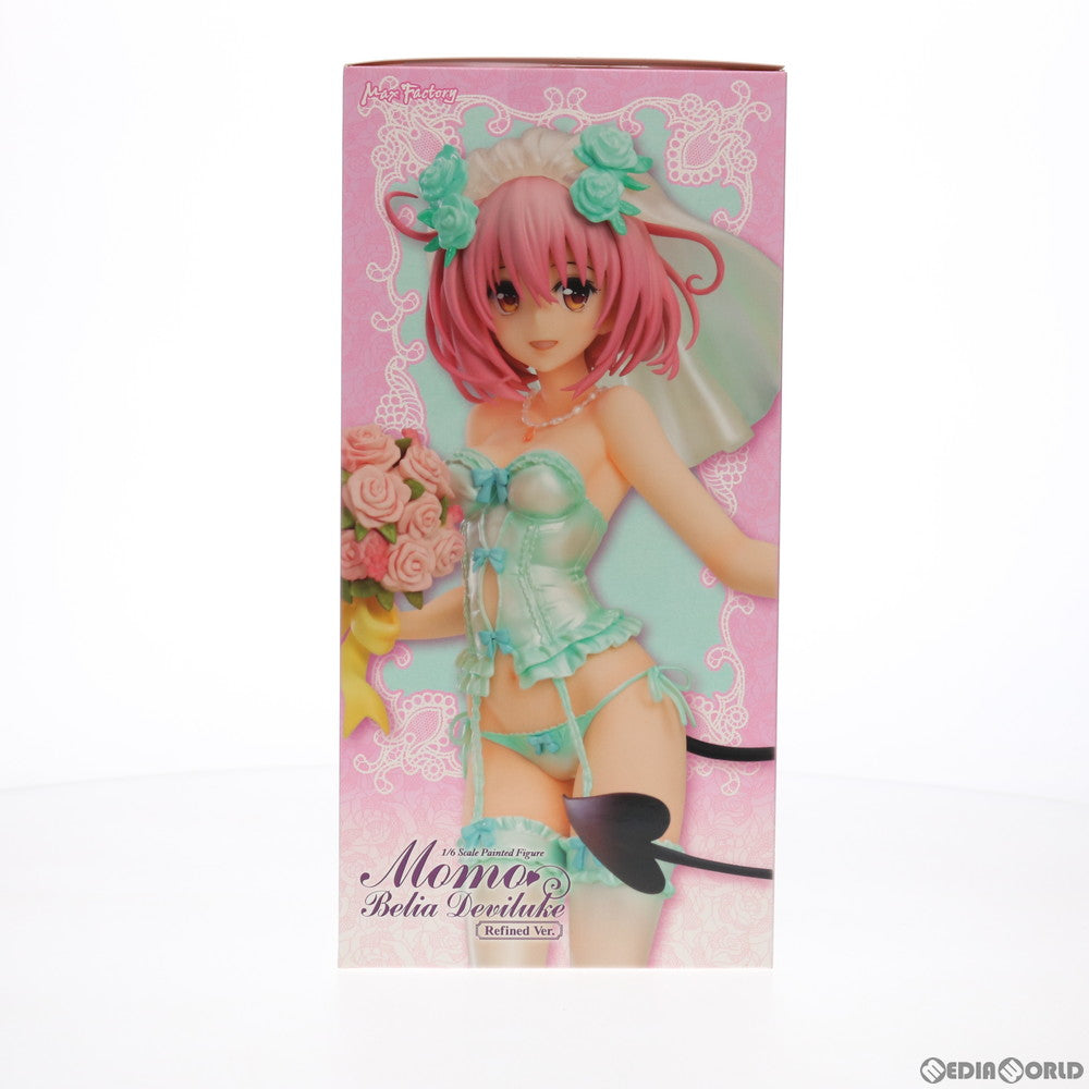 【中古即納】[FIG] モモ・ベリア・デビルーク リファインVer. To LOVEる-とらぶる- ダークネス 1/6 完成品 フィギュア GOODSMILE ONLINE SHOP&Amazon.co.jp&あみあみ限定 マックスファクトリー/グッドスマイルカンパニー(20201231)