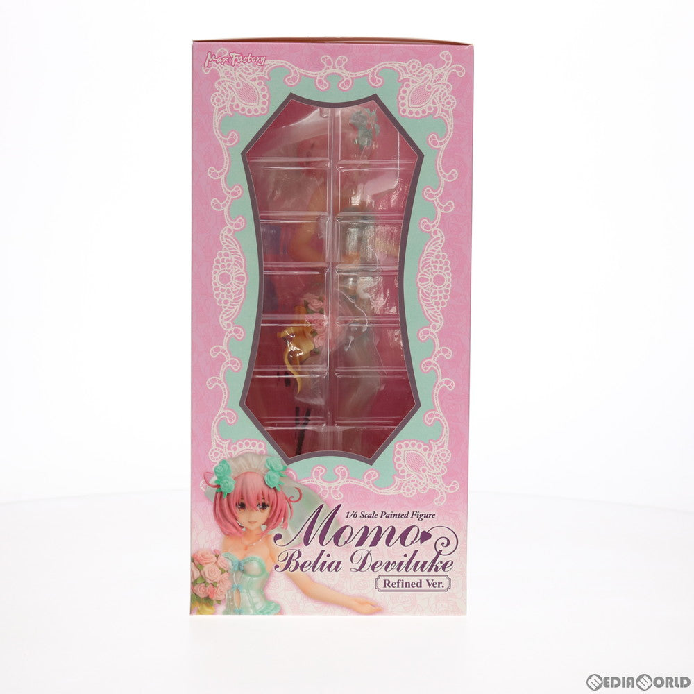 【中古即納】[FIG] モモ・ベリア・デビルーク リファインVer. To LOVEる-とらぶる- ダークネス 1/6 完成品 フィギュア GOODSMILE ONLINE SHOP&Amazon.co.jp&あみあみ限定 マックスファクトリー/グッドスマイルカンパニー(20201231)
