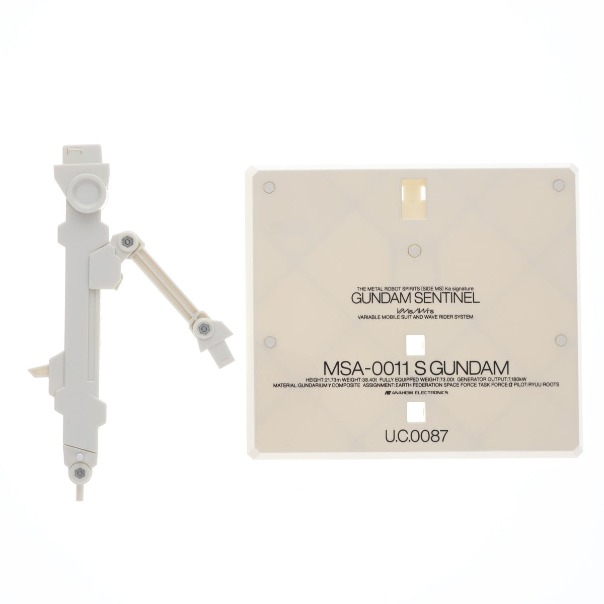 【中古即納】[FIG] 魂ウェブ商店限定 METAL ROBOT魂(Ka signature)(SIDE MS) Sガンダム ガンダム・センチネル 完成品 可動フィギュア バンダイスピリッツ(20180930)