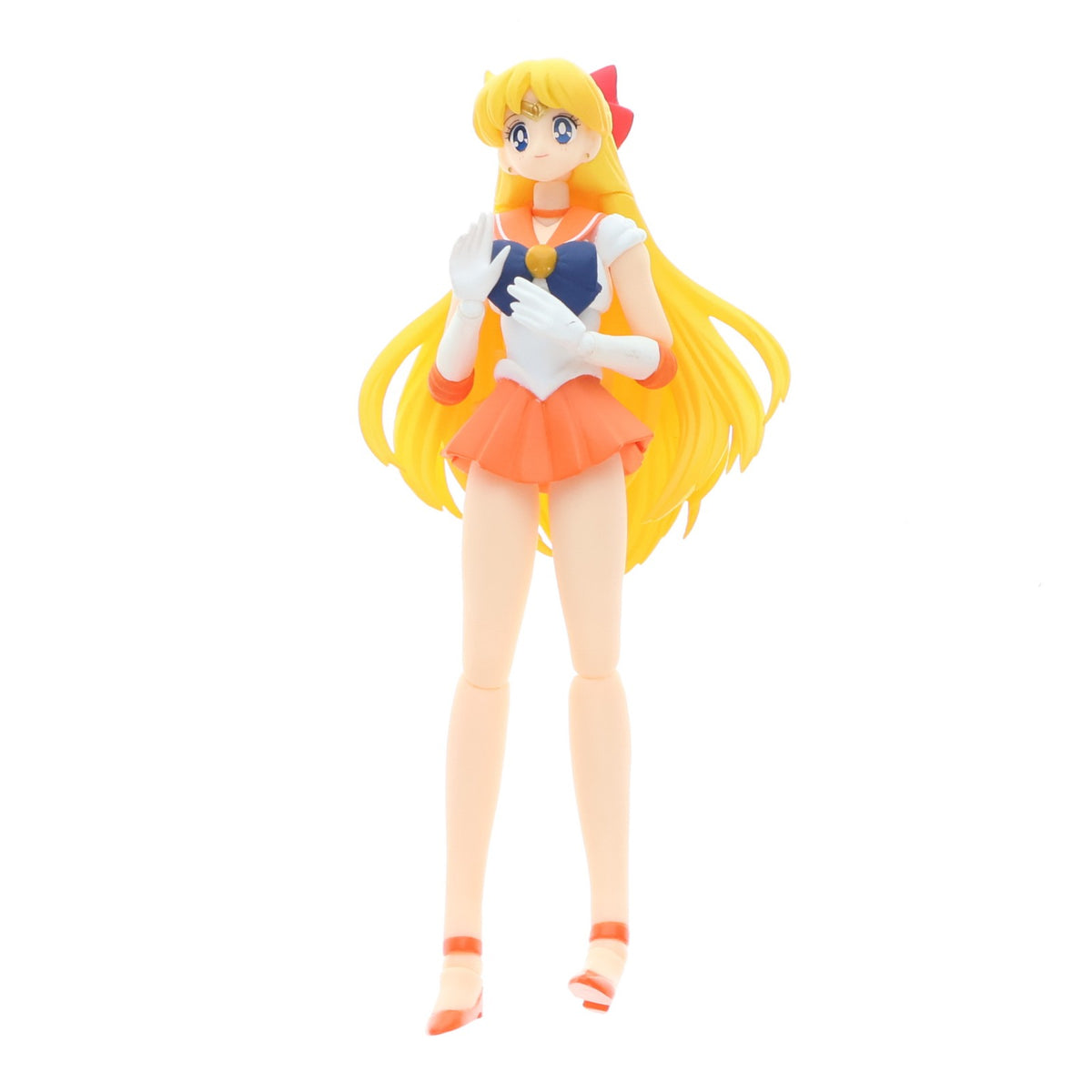 【中古即納】[FIG] (再販) S.H.Figuarts(フィギュアーツ) セーラーヴィーナス-Animation Color Edition- 美少女戦士セーラームーンシリーズ 完成品 可動フィギュア バンダイスピリッツ(20231117)