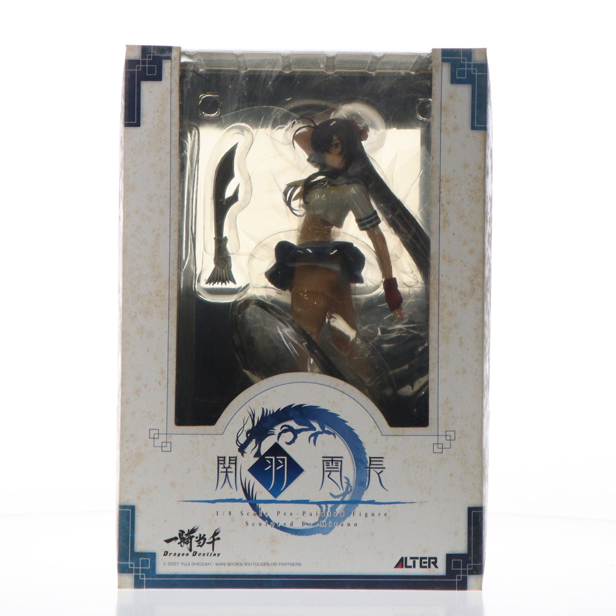 【中古即納】[FIG] 関羽雲長(かんううんちょう) 一騎当千 Dragon Destiny(ドラゴンディスティニー) 1/8 完成品 フィギュア アルター(20100403)