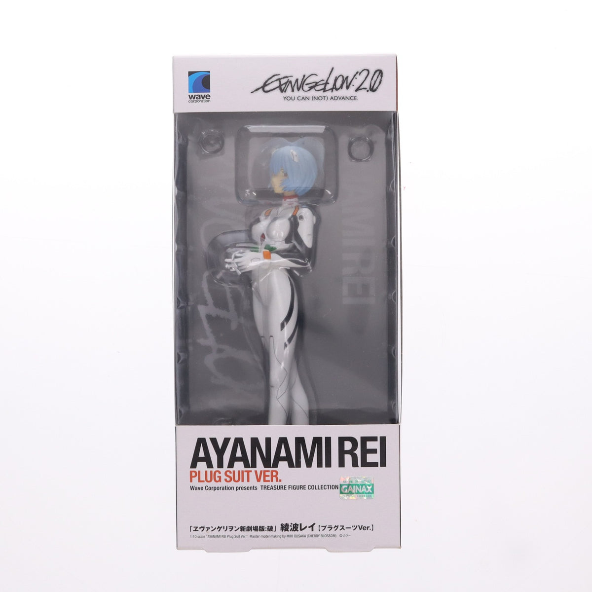 【中古即納】[FIG] トレジャーフィギュアコレクション 綾波レイ 【プラグスーツVer.】 ヱヴァンゲリヲン新劇場版:破 1/10 完成品 フィギュア ウェーブ(WAVE)(20131114)