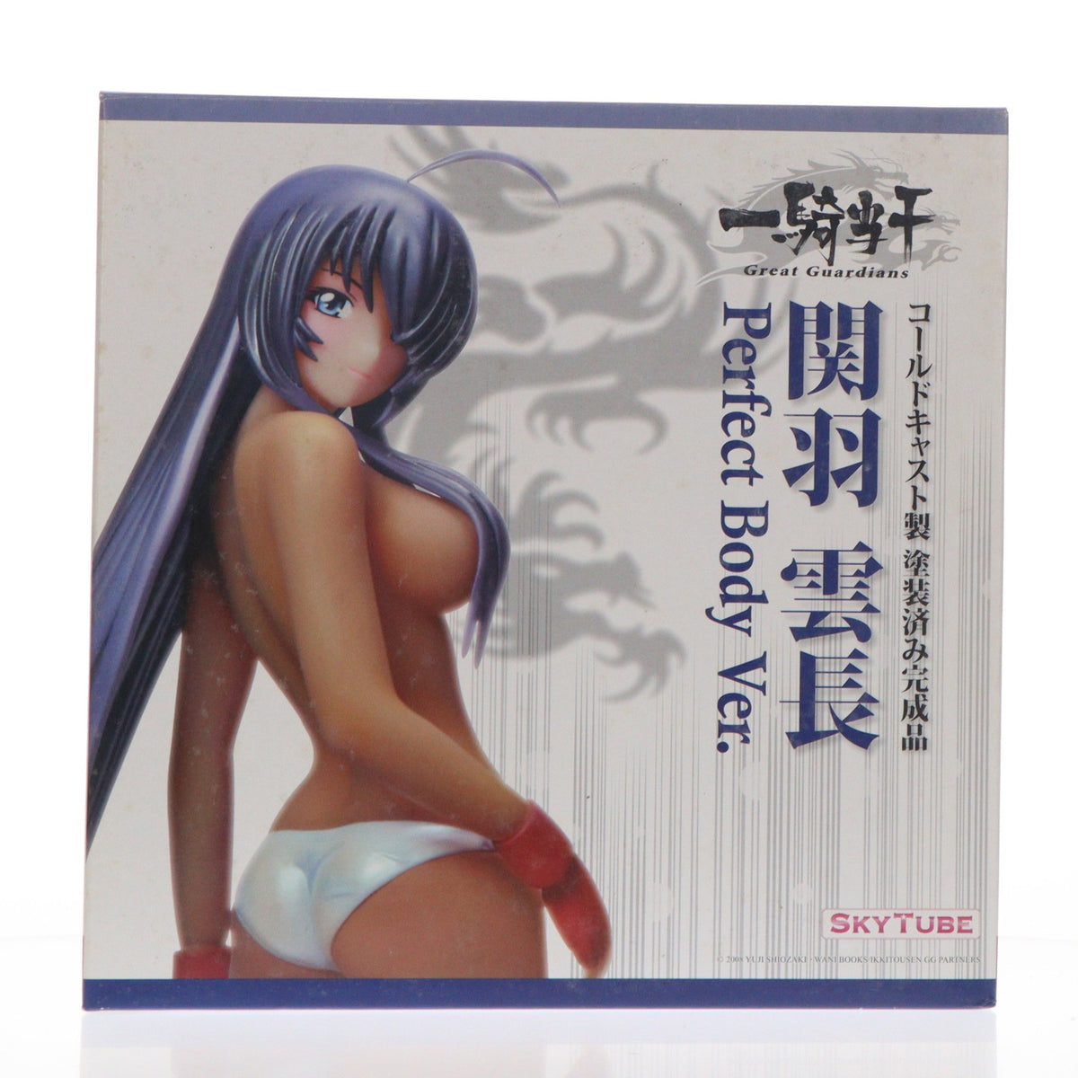 【中古即納】[FIG] 関羽雲長(かんううんちょう) Perfect body ver. 一騎当千 Great Guardians(グレートガーディアンズ) 1/8 完成品 フィギュア SkyTube(スカイチューブ)(20091015)