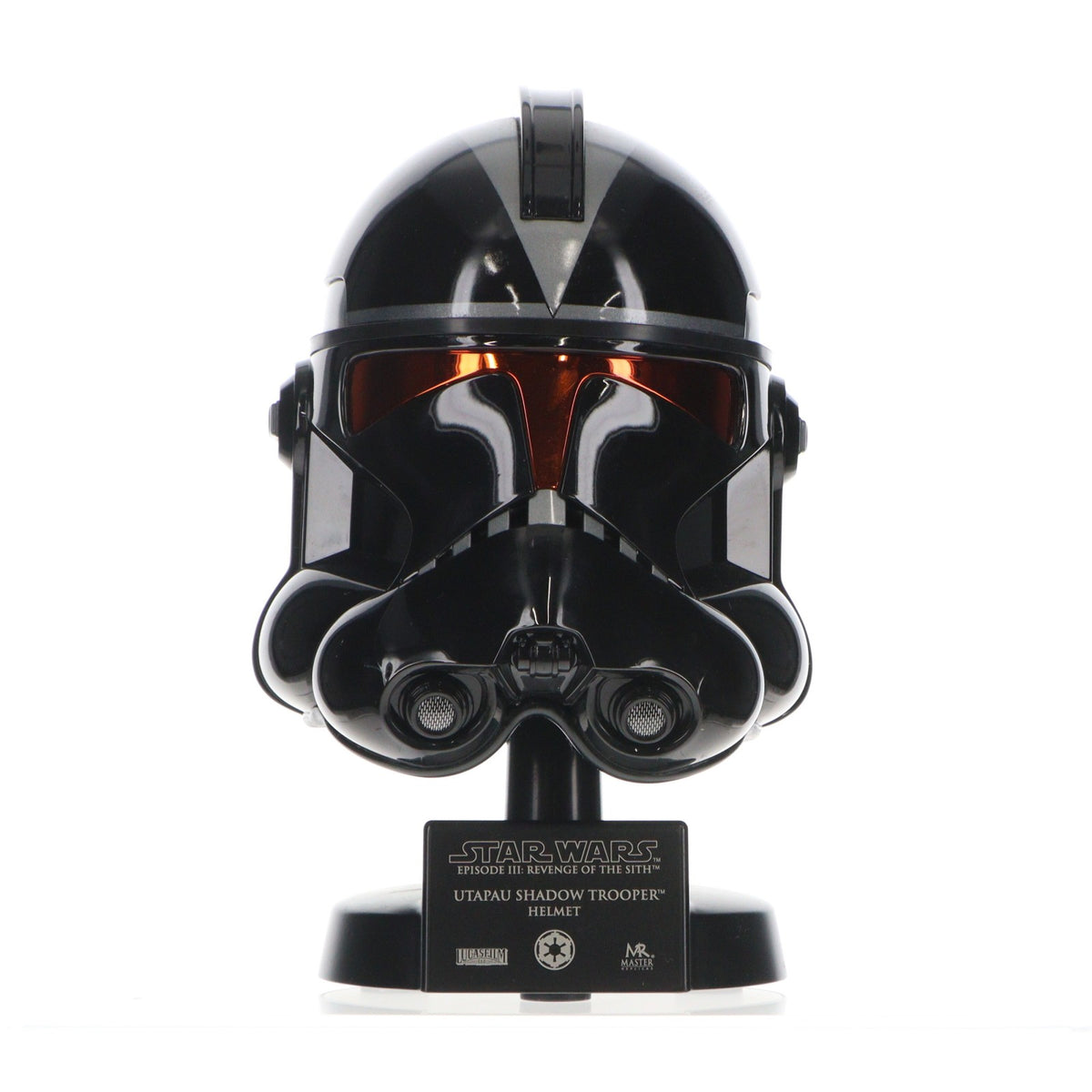 【中古即納】[FIG] ミニスケール・ヘルメットレプリカ ウータパウ シャドウ・トルーパー ヘルメット STAR WARS(スター・ウォーズ) エピソード3/シスの復讐 完成品 フィギュア MASTER REPLICAS(マスターレプリカ)(19991231)