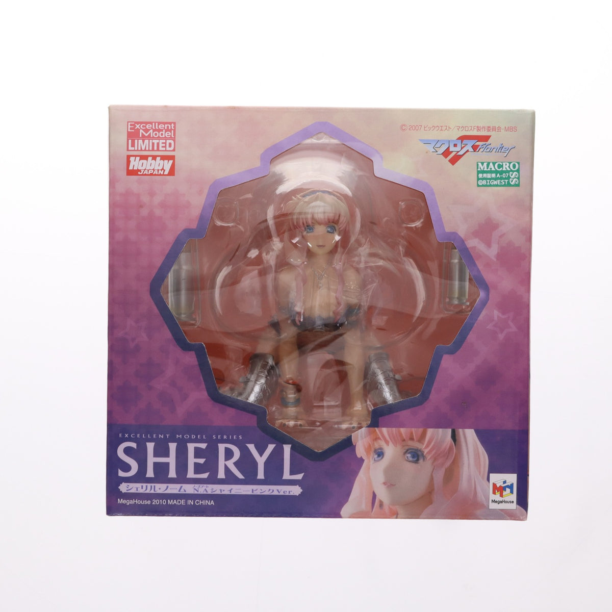 【中古即納】[FIG] エクセレントモデル LIMITED シェリル・ノーム N.AシャイニーピンクVer. マクロスF(フロンティア) 1/8 完成品 フィギュア 月刊ホビージャパン誌上通販限定 メガハウス(20100819)