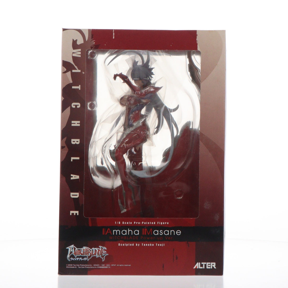 【中古即納】[FIG] 天羽雅音(あまはまさね) ウィッチブレイド発動態 パワーアップVer. ウィッチブレイド 1/8 完成品 フィギュア アルター(20070831)