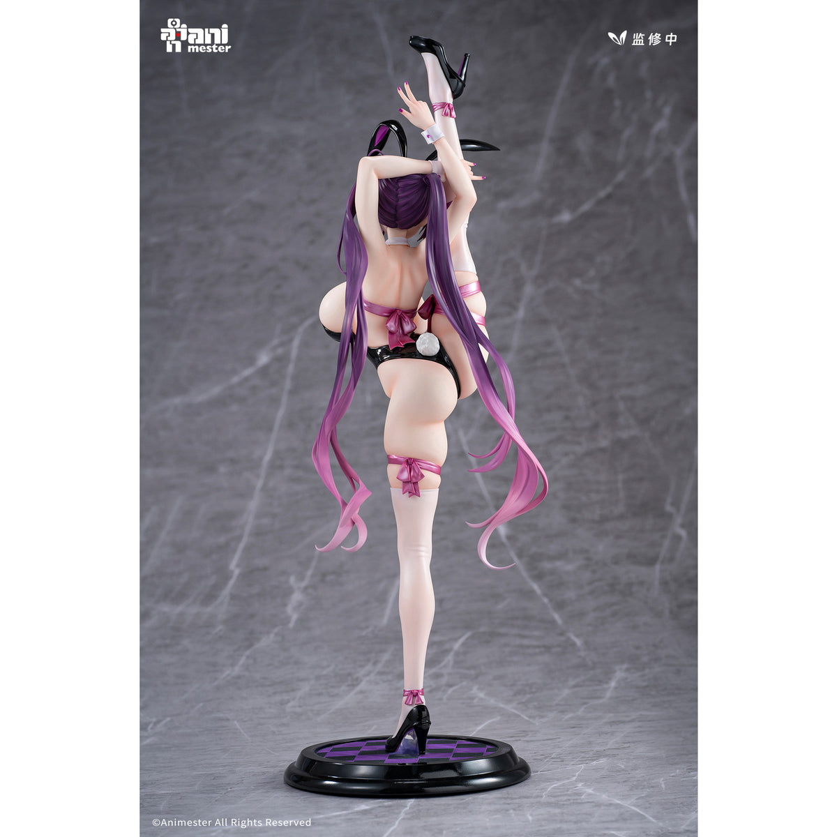 【中古即納】[FIG] 初回特典2種付属 プレゼントバニーガール ユナちゃん 1/4 完成品 フィギュア AniMester(アニメスター)(20251031)