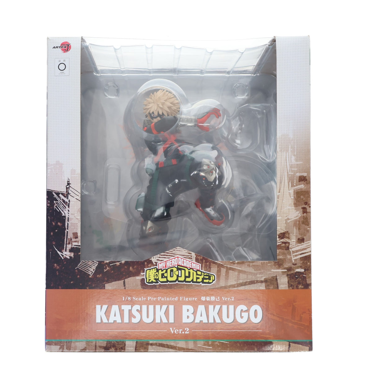 【中古即納】[FIG] コトブキヤショップ限定特典付属 ARTFX J 爆豪勝己(ばくごうかつき) Ver.2 僕のヒーローアカデミア 1/8 完成品 フィギュア(PP978) コトブキヤ(20220430)