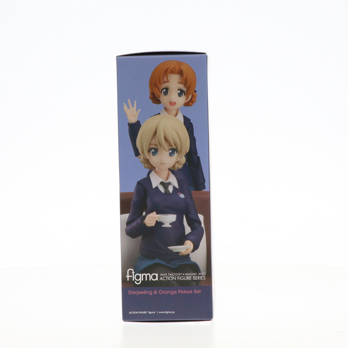 【中古即納】[FIG] GOODSMILE ONLINE SHOP限定特典付属 figma(フィグマ) 406 ダージリン&オレンジペコセット ガールズ&パンツァー 最終章 完成品 可動フィギュア マックスファクトリー(20190124)