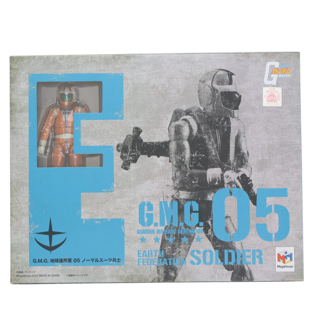 【中古即納】[FIG] 初回限定特典特典付属 G.M.G. 地球連邦軍04/05ノーマルスーツ兵士&06セイラ・マス セットボックス(3体セット) 機動戦士ガンダム 1/18 完成品 可動フィギュア メガトレショップ&プレミアムバンダイ限定 メガハウス(20221018)