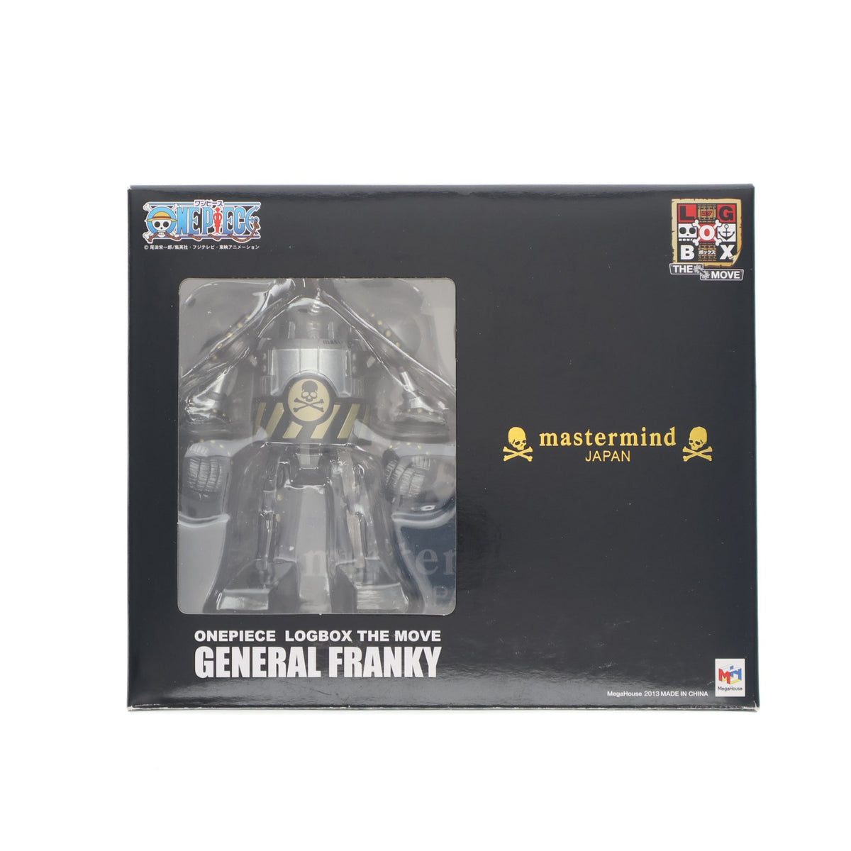 【中古即納】[FIG] BEAMS限定 LOGBOX THE MOVE フランキー将軍 mastermind JAPAN 別注ver. ONE PIECE(ワンピース) 完成品 フィギュア メガハウス(20130410)
