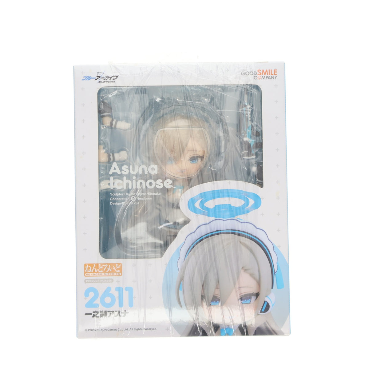 【中古即納】[FIG] グッドスマイルカンパニー公式ショップ特典付属 ねんどろいど 2611 一之瀬アスナ(いちのせあすな) ブルーアーカイブ -Blue Archive- 完成品 可動フィギュア グッドスマイルカンパニー(20250228)