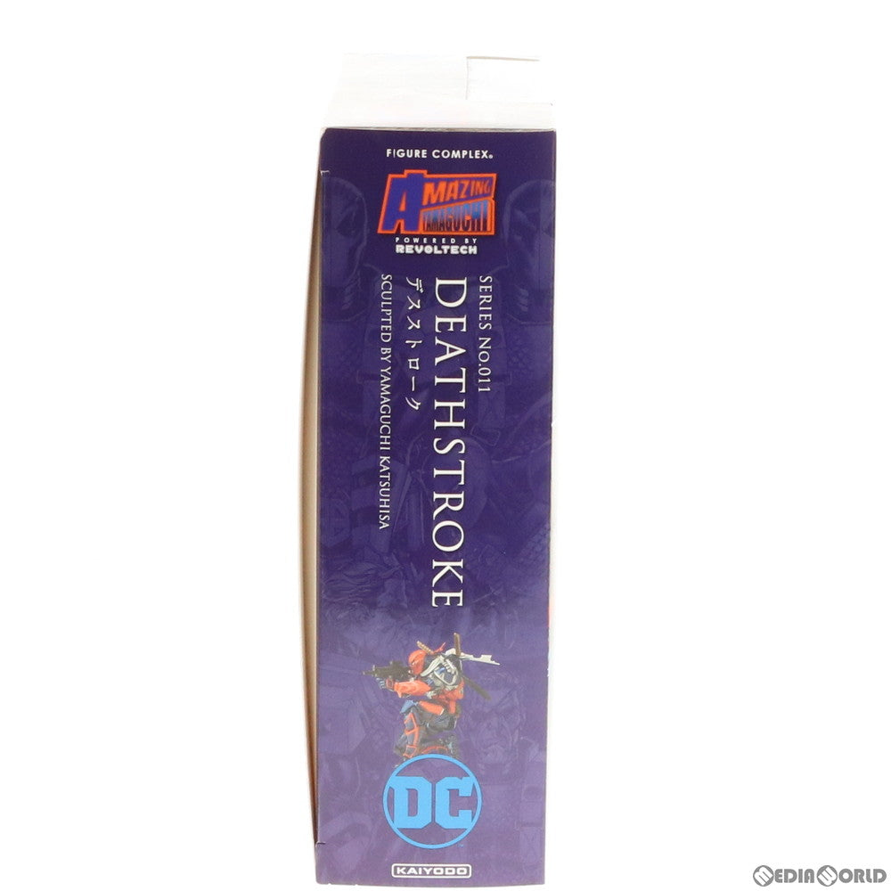 【中古即納】[FIG] フィギュアコンプレックス アメイジングヤマグチ No.011 DEATHSTROKE(デスストローク) DCコミックス 完成品 可動フィギュア 海洋堂/ケンエレファント(20190126)