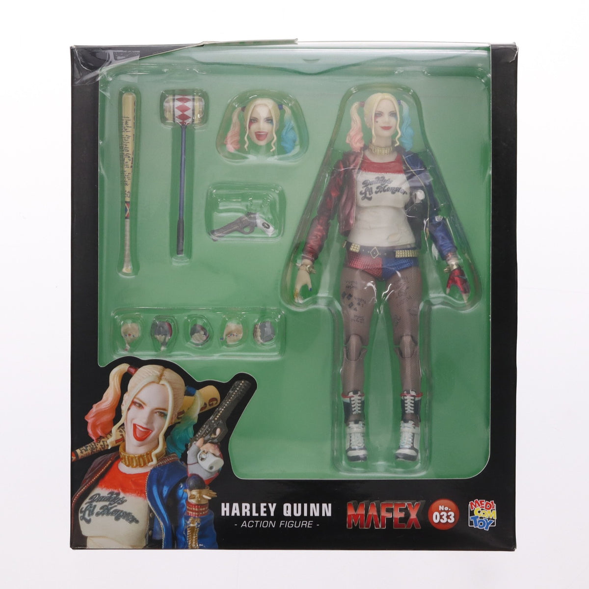 【中古即納】[FIG] マフェックス No.033 MAFEX HARLEY QUINN(ハーレイ・クイン) SUICIDE SQUAD(スーサイド・スクワッド) 完成品 可動フィギュア メディコム・トイ(20200419)