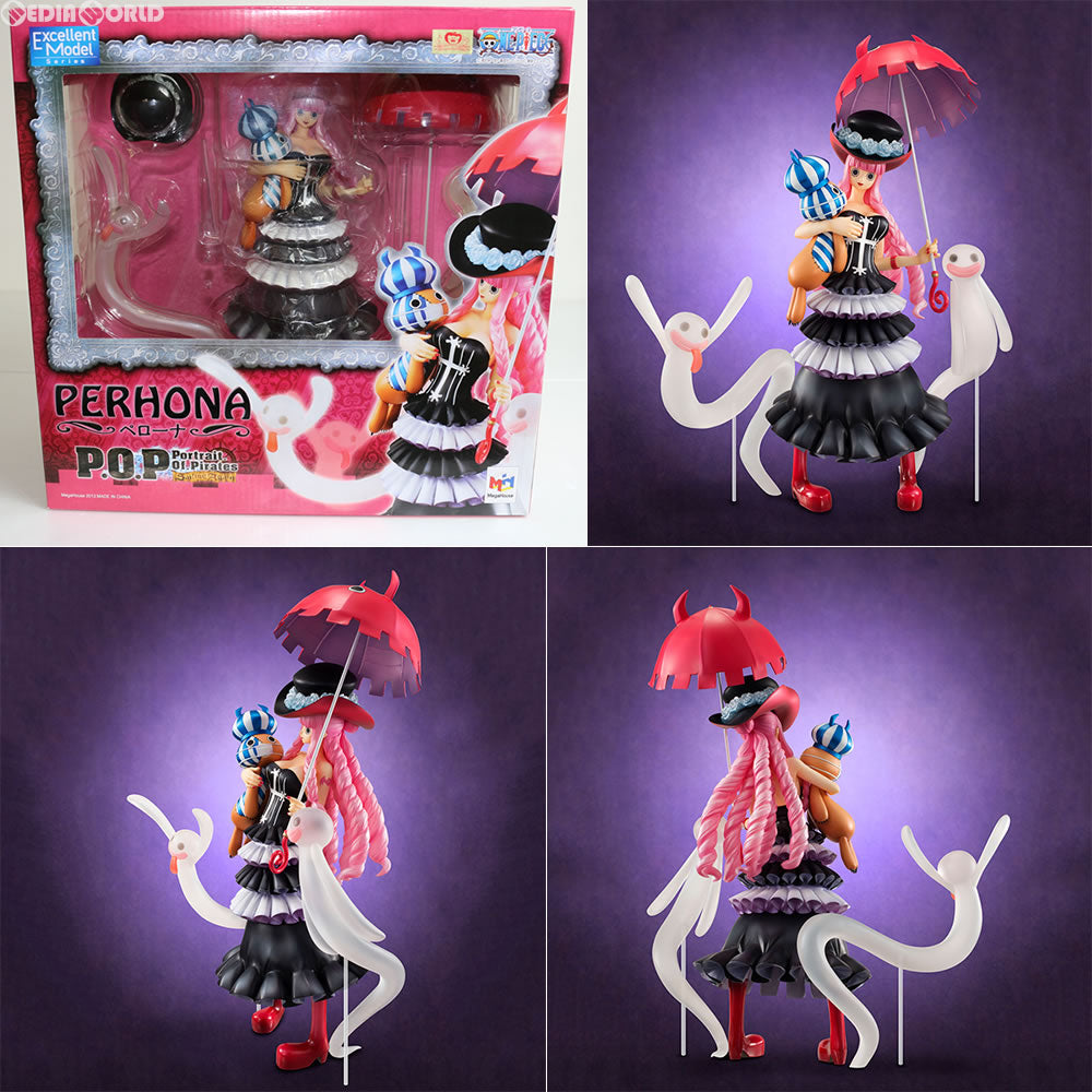 【中古即納】[FIG] Portrait.Of.Pirates P.O.P Sailing Again ペローナ ONE PIECE(ワンピース) 1/8 完成品 フィギュア メガハウス(20130201)