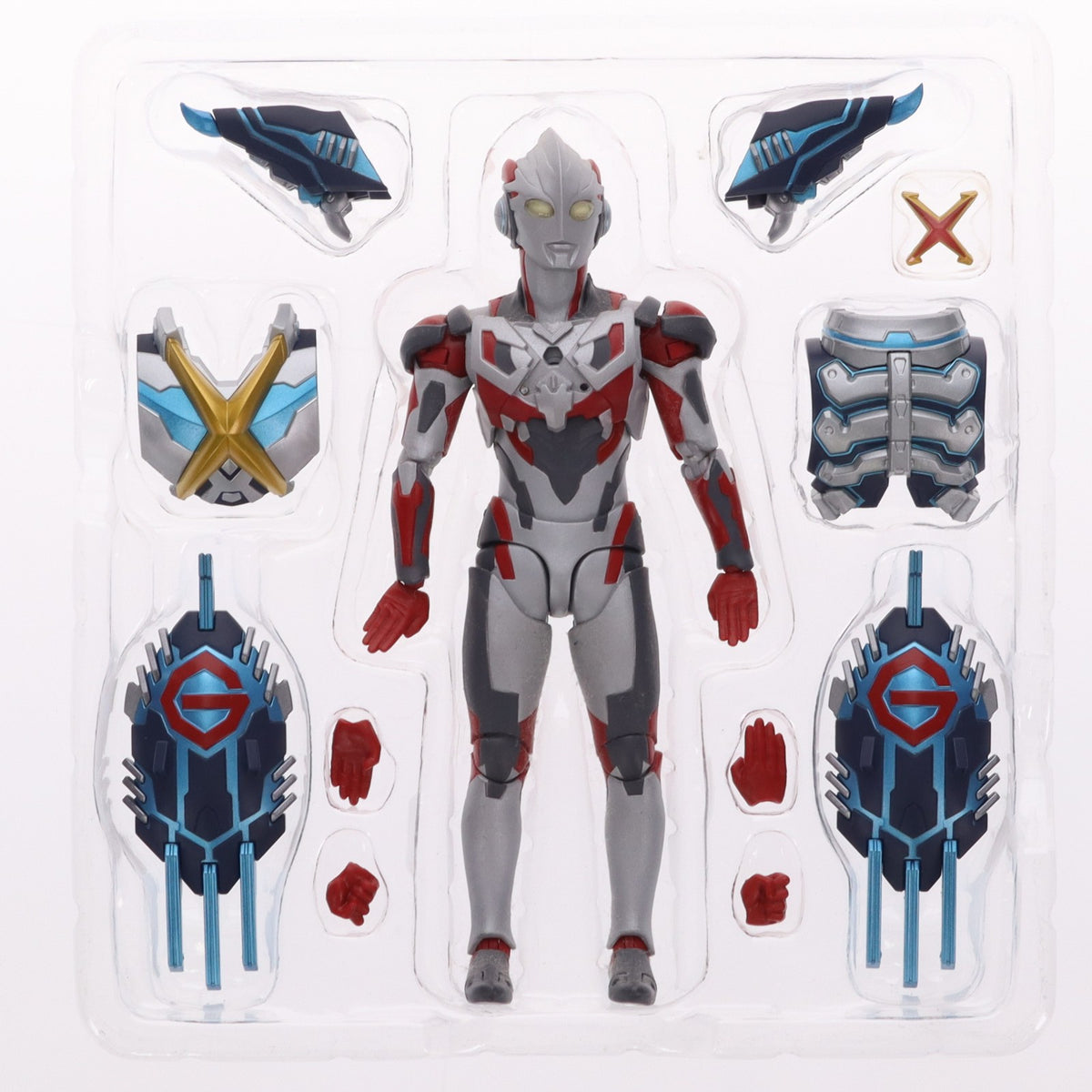 【中古即納】[FIG] S.H.Figuarts(フィギュアーツ) ウルトラマンエックス & ゴモラアーマーセット ウルトラマンX 完成品 可動フィギュア バンダイスピリッツ(20211030)