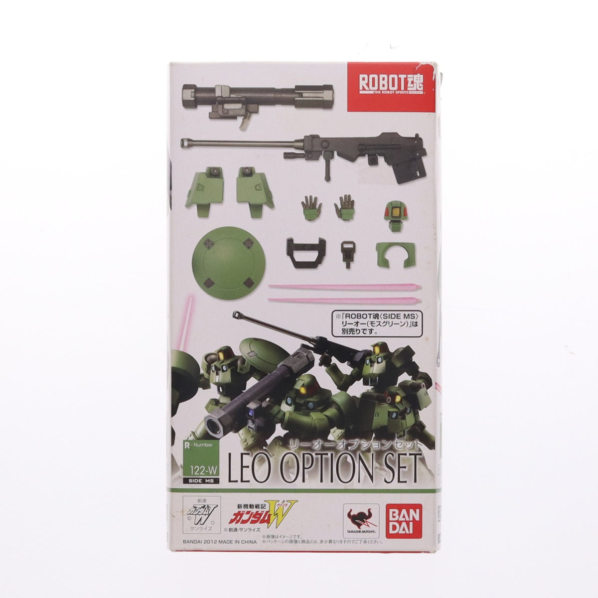 【中古即納】[FIG] ROBOT魂(SIDE MS) リーオーオプションセット 新機動戦記ガンダムW(ウイング) フィギュア用アクセサリ バンダイ(20120811)