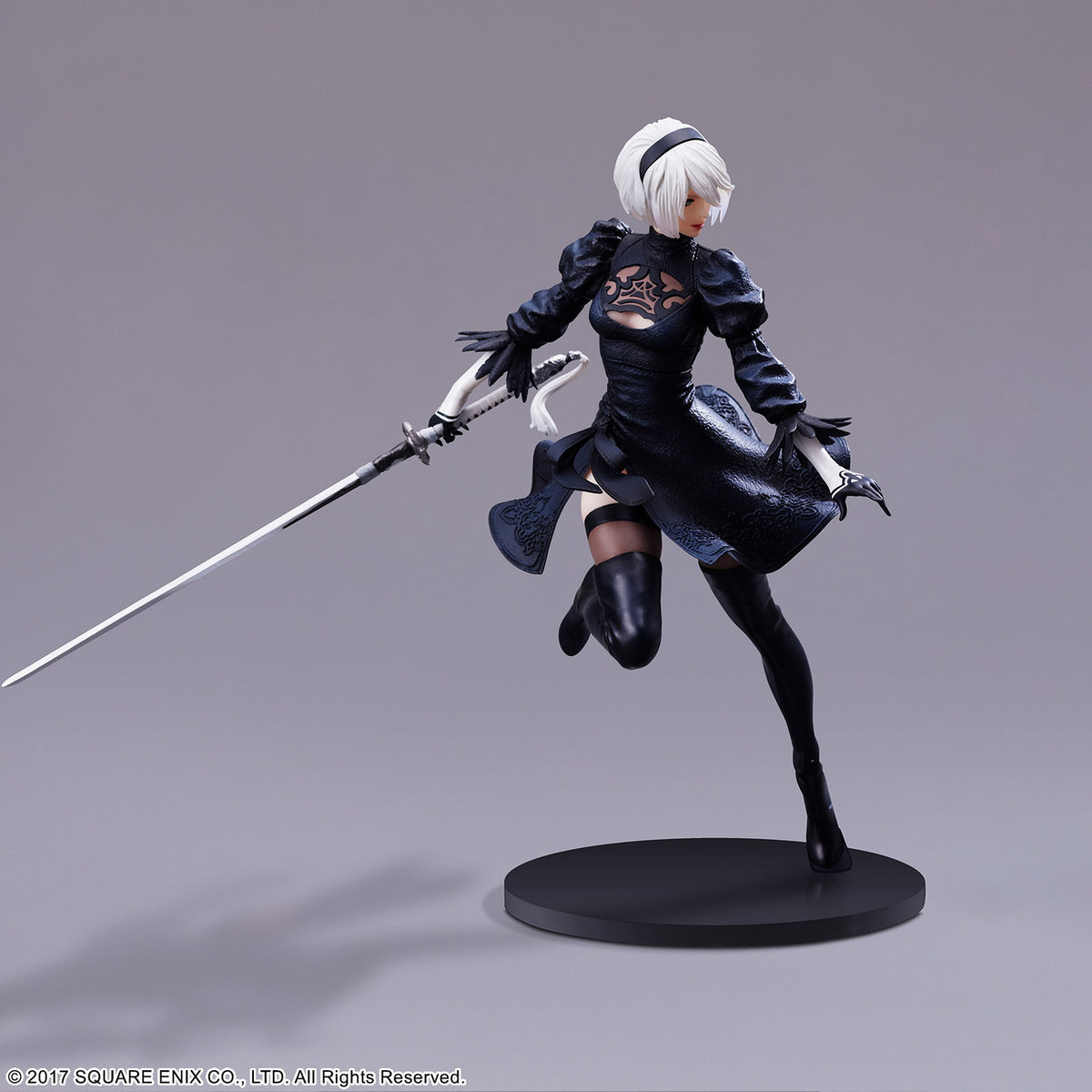【中古即納】[FIG] (再販) FORM-ISM(フォルミズム) 2B(ヨルハ二号B型)-ゴーグルOFF Ver.- NieR:Automata(ニーア オートマタ) 完成品 フィギュア スクウェア・エニックス(20241231)