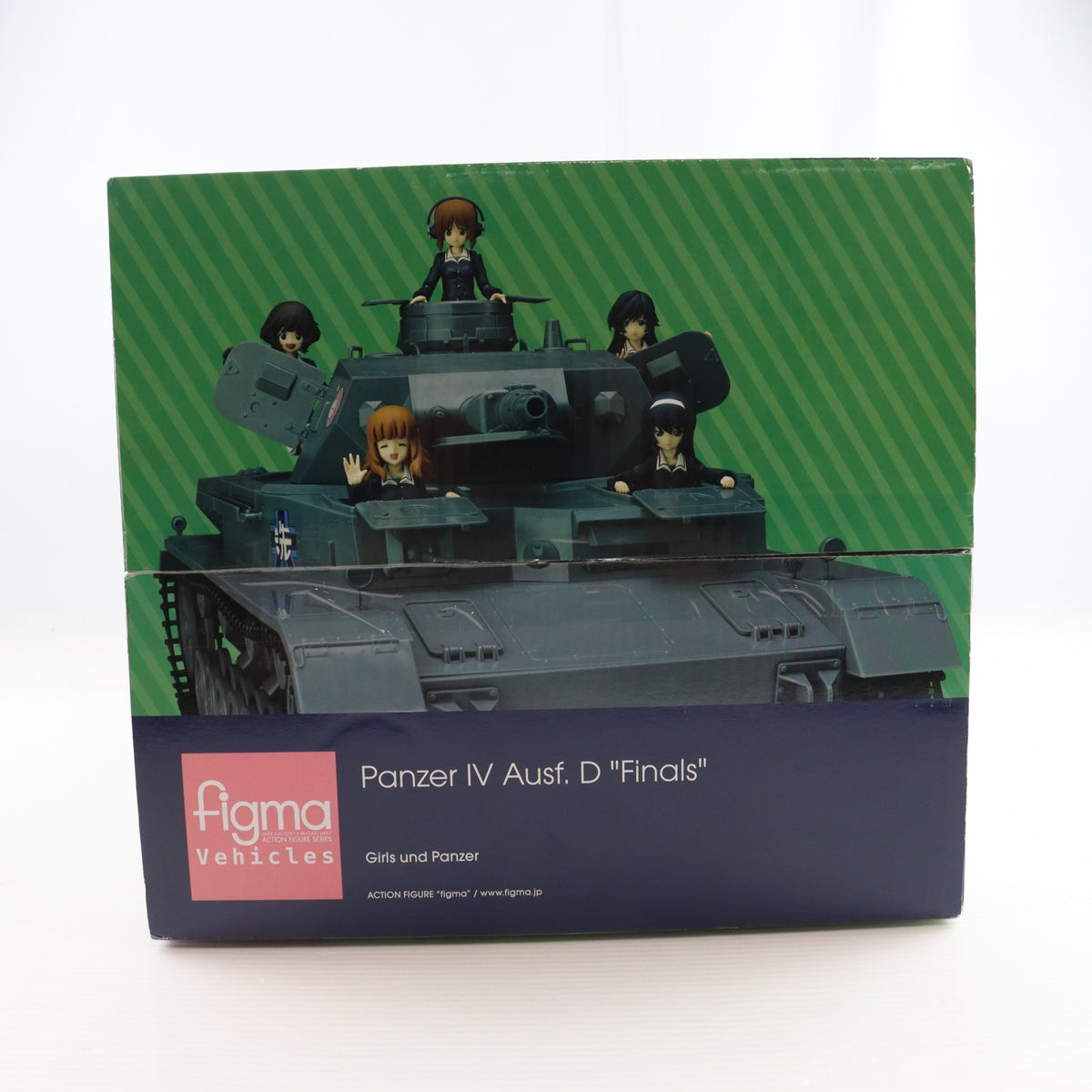 【中古即納】[FIG] figma Vehicles(フィグマ ビークルズ) IV号戦車D型 本戦仕様 ガールズ&パンツァー 1/12 完成品 可動フィギュア マックスファクトリー(20151031)