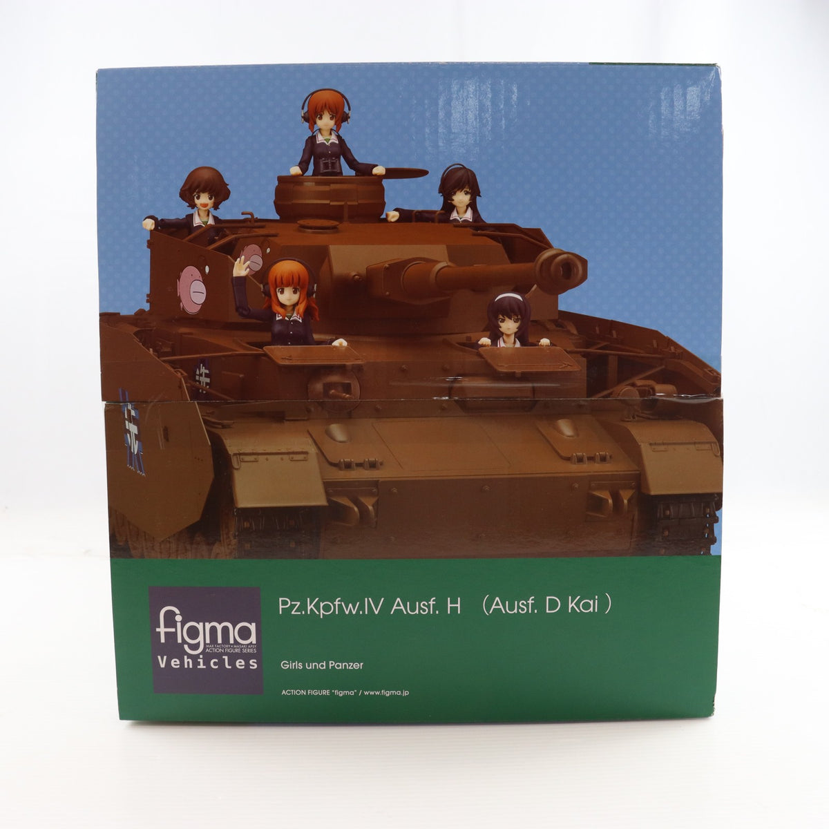 【中古即納】[FIG] figma(フィグマ) Vehicles(ビークルズ) IV号戦車H型(D型改) ガールズ&パンツァー 1/12 完成品 可動フィギュア ワンフェス2016冬&GOODSMILE SHOP限定 マックスファクトリー(20160207)