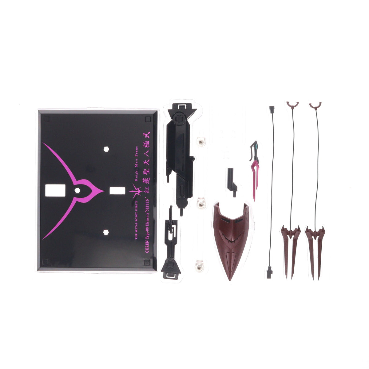 【中古即納】[FIG] METAL ROBOT魂(SIDE KMF) 紅蓮聖天八極式(ぐれんせいてんはっきょくしき) コードギアス 反逆のルルーシュR2 完成品 可動フィギュア バンダイスピリッツ(20181027)