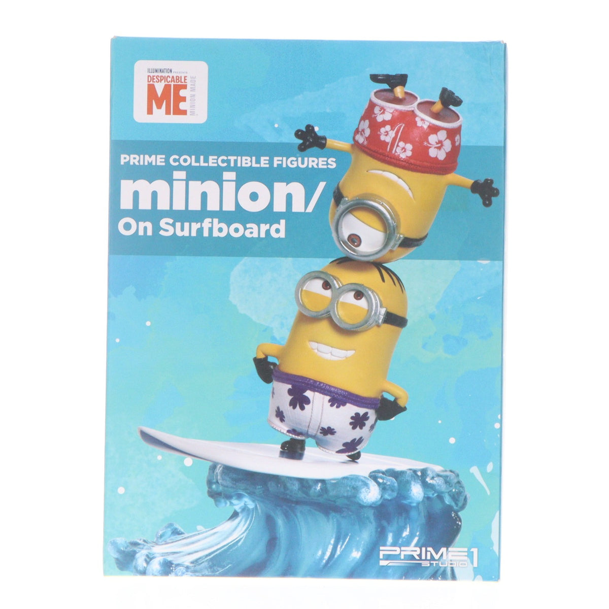 【中古即納】[FIG] プライムコレクタブルフィギュア ミニオンとサーフィン 怪盗グルーのミニオン危機一髪 スタチュー 完成品(PCFMINI-06) プライム1スタジオ(20200603)