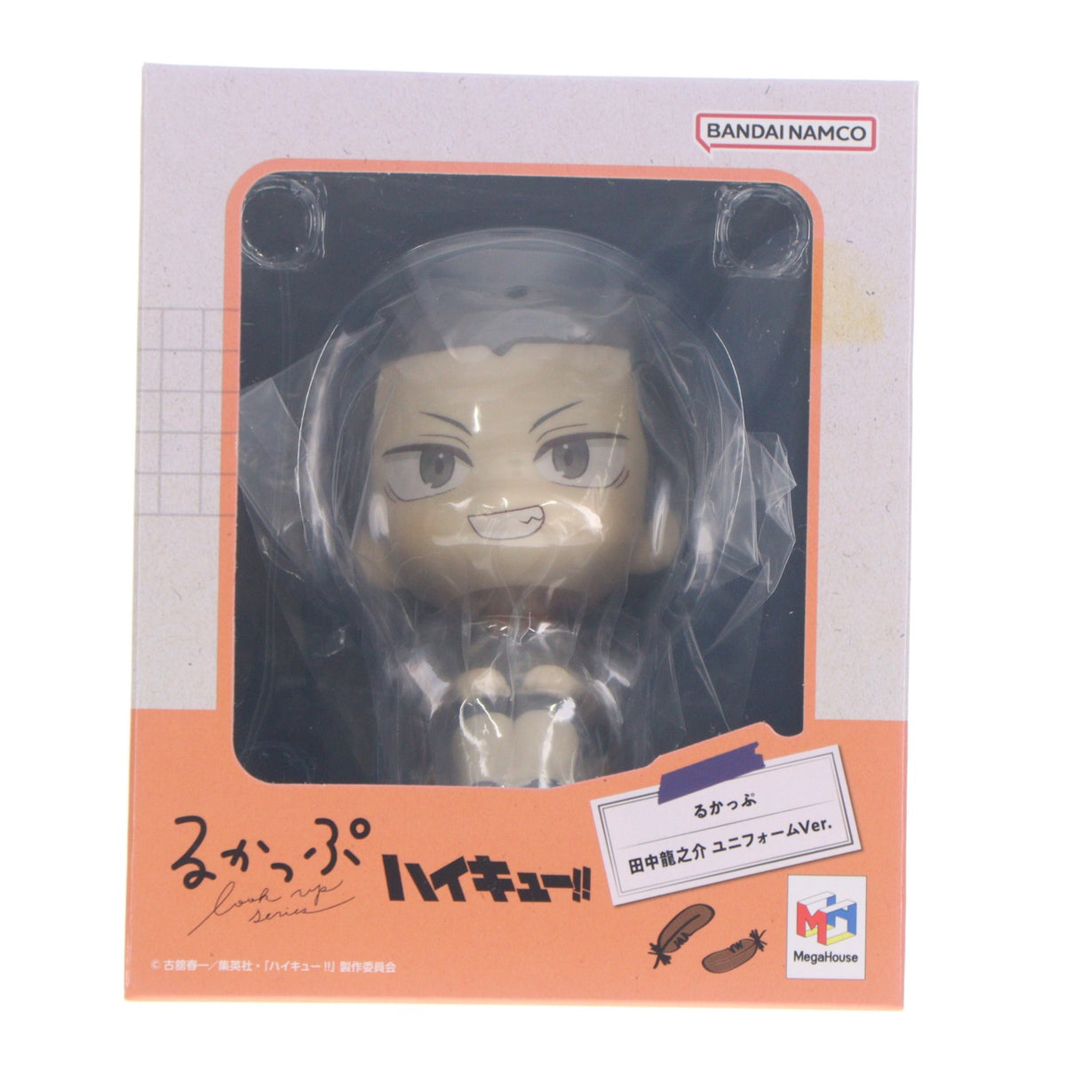 【中古即納】[FIG] るかっぷ 田中龍之介(たなかりゅうのすけ) ユニフォームVer. ハイキュー!! 完成品 フィギュア メガハウス(20250630)