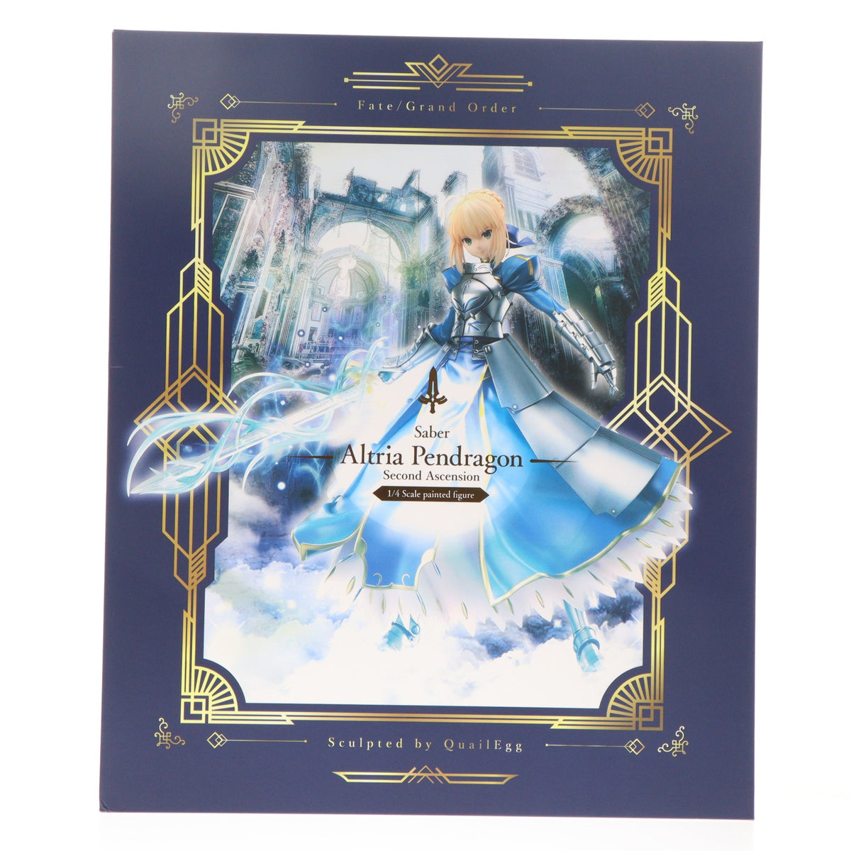 【中古即納】[FIG] B-style セイバー/アルトリア・ペンドラゴン(第二再臨) Fate/Grand Order(フェイト/グランドオーダー) 1/4 完成品 フィギュア GOODSMILE ONLINE SHOP&Amazon&あみあみ限定 FREEing(フリーイング)(20220131)