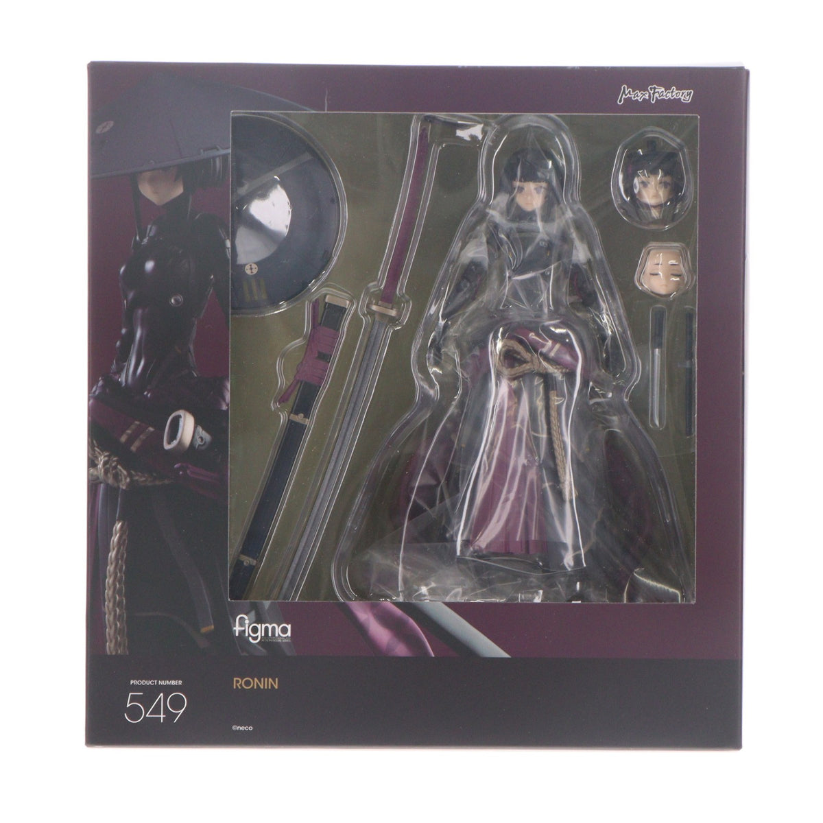 【中古即納】[FIG] figma(フィグマ) 549 RONIN(ロウニン) FALSLANDER(フォルスランダー) 完成品 可動フィギュア マックスファクトリー(20220828)
